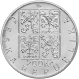 200 Kč - 800. výročí korunovace Přemysla I. Otakara českým králem 1998
