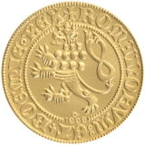 Replika dukátu Karla IV. 1998