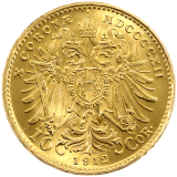 10 korun 1912 F.J.I Novoražba