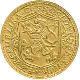 Dukát 1923 - číslovaný s certifikátem ČNB