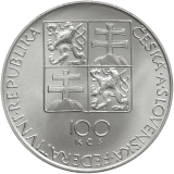 100 Kčs Znovuotevření stavovského divadla v Praze 1991