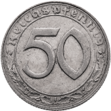 50 Reichspfennig 1939 B