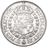 2 Kronor - Gustaf V. 1922
