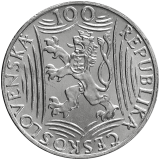 100 Kčs Sedmdesáté výročí narození Josefa Stalina 1949