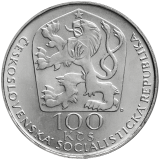 100 Kčs Třisté výročí úmrtí Václava Hollara 1977