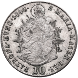 10 Krejcar 1848 B - Ferdinand V.