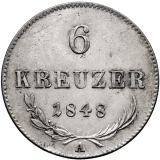 6 Krejcar 1848 A - Ferdinand V.