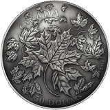 50 Dollars Maple Leaves in Motion 2018