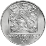 100 Kčs Stopadesáté výročí narození Jána Botta 1979