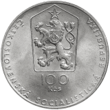 100 Kčs Sté výročí narození Jaroslava Haška 1983