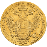 Dukát 1829 B - František II.