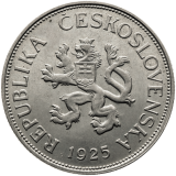 5 korun 1925