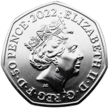 50p Harry Potter 25 Years Of Magic 2022