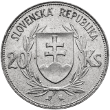 20 korun 1939 - Jozef Tiso