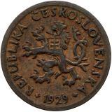 10 haléř 1929