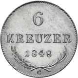 6 Krejcar 1848 C - Ferdinand V.