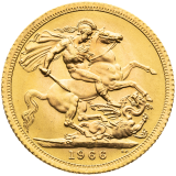 Gold Sovereign 1966 - Elizabeth II.