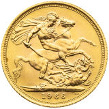Gold Sovereign 1966 - Elizabeth II.