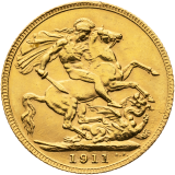 Gold Sovereign 1911 - George V.