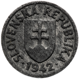 5 haléř 1942
