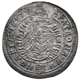 XV. Krejcar 1687 - Kremnica - Leopold I.