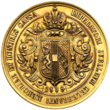 Mosazná medaile 1888 - 40. výročí vlády císaře Františka Josefa I.