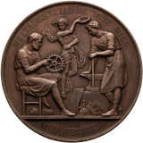 Bronzová medaile 1873 - Světová výstava ve Vídni