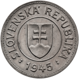 1 koruna 1945