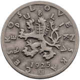 50 haléř 1925