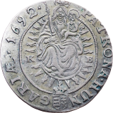 XV. Krejcar 1692 - Kremnica - Leopold I.