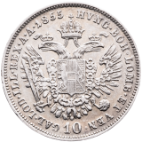 10 krejcar 1855 A