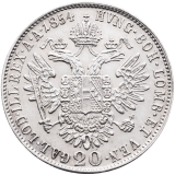 20 krejcar 1854 A