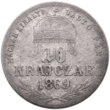 10 krejcar 1869 KB