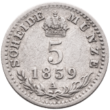 5 krejcar 1859 A
