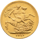 Gold Sovereign 1911 - George V.