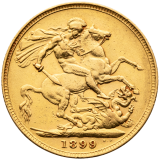 Gold Sovereign 1899 - Victoria