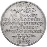 Medaile k 85. narozeninám T.G. Masaryka - 1935 - 60 mm